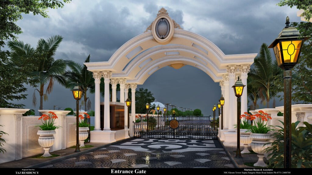 Taj residency plots